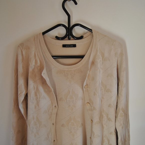 🇨🇦 Alison Sheri Cardigan Twin Set - Picture 1 of 9
